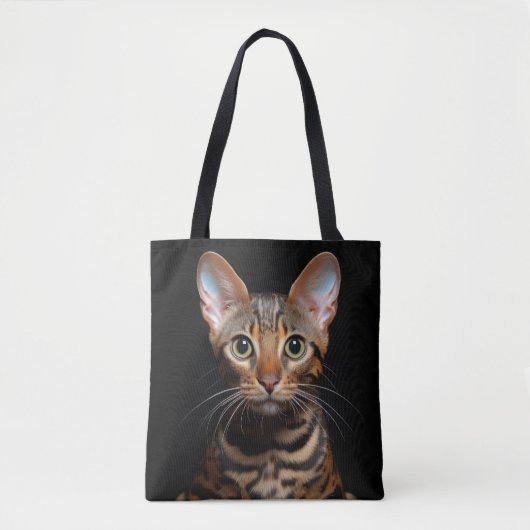 Bengalische Katze Tasche (Vorderseite)
