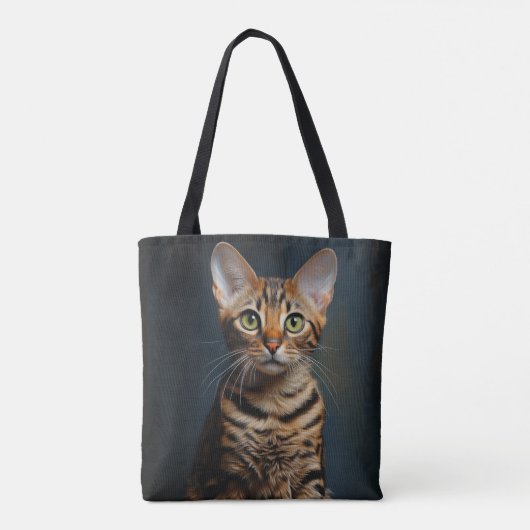 Bengalische Katze Tasche (Rückseite)