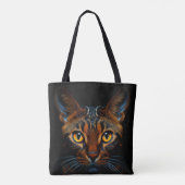 Bengalische Katze Tasche (Rückseite)