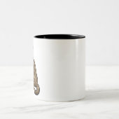 Bengalische Katzen mit Gepunkteten Mänteln Zweifarbige Tasse (Mittel)