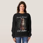 Bengalische Katzen PROUD BENGALISCHE CAT-MAMA Beng Sweatshirt (Vorne ganz)
