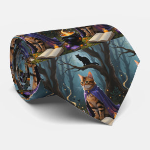 Bengalische Katzenmalerei Krawatte