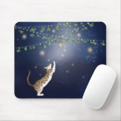 Bengalische Katzenruten und Glühwürmchen Mousepad (Mit Mouse)