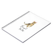 Bengalische Mama Niedlich Katzenmutter Geschenk fü Notizblock (Linke Seite)