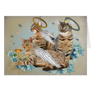 Bengalische perfekte Engelskarten