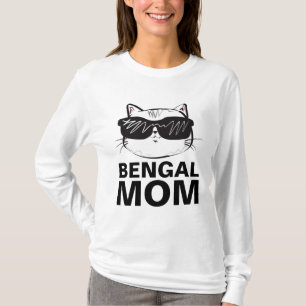 BENGALISCHE T - SHIRT der CAT-MAMA