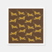 Bengalische Tiger Custom Serviette (Vorderseite)