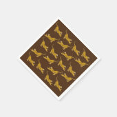 Bengalische Tiger Custom Serviette (Ecke)