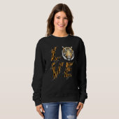 Bengalische Tiger-Liebe Sweatshirt (Vorne ganz)