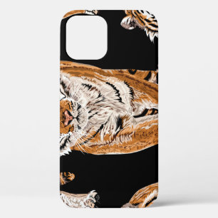 Bengalische Tigerskizze: Vintage Tierausgabe Case-Mate iPhone Hülle