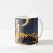 Bengalische TigerTasse Kaffeetasse (VorderseiteRechts)