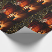 Bengalische Weihnachten Geschenkpapier (Ecke)