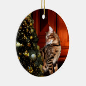 Bengalische Weihnachten Keramik Ornament (Rechts)