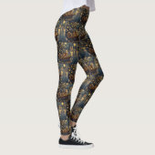 Bengalische Weihnachtsreise Leggings (Rechts)