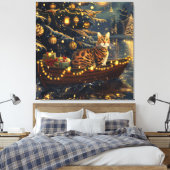 Bengalische Weihnachtsreise Leinwanddruck (Insitu (Schlafzimmer))