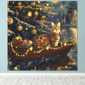 Bengalische Weihnachtsreise Leinwanddruck (Insitu (Holzboden))