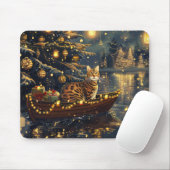 Bengalische Weihnachtsreise Mousepad (Mit Mouse)