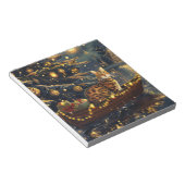 Bengalische Weihnachtsreise Notizblock (angewinkelt)