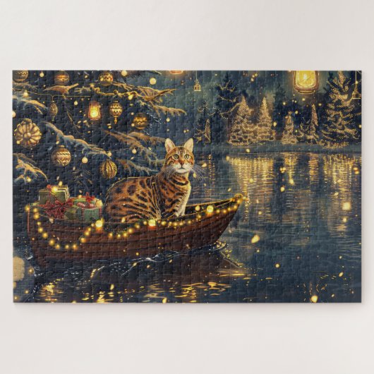Bengalische Weihnachtsreise Puzzle (Horizontal)