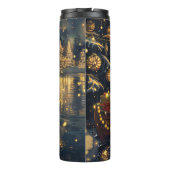 Bengalische Weihnachtsreise Thermosbecher (Rückseite)