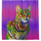 Bengalischer Blick auf Sie Duschvorhang (Vorderseite)