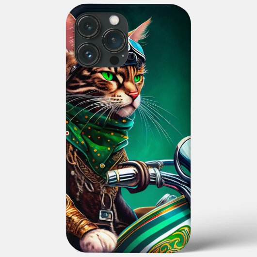 Bengalischer Cat Drike St. Patrick's Day Case-Mate iPhone Hülle (Rückseite)