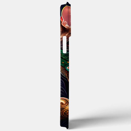 Bengalischer Cat Drike St. Patrick's Day Case-Mate iPhone Hülle (Rückseite / Rechts)