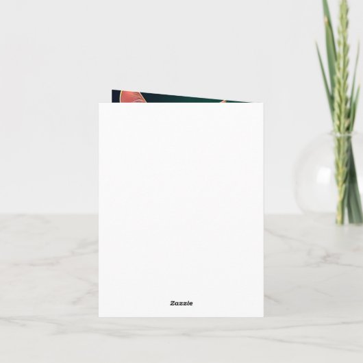 Bengalischer Cat Drike St. Patrick's Day Karte (Rückseite)