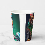 Bengalischer Cat Drike St. Patrick's Day Pappbecher (Rechts)