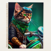 Bengalischer Cat Drike St. Patrick's Day Planer (Vorderseite)