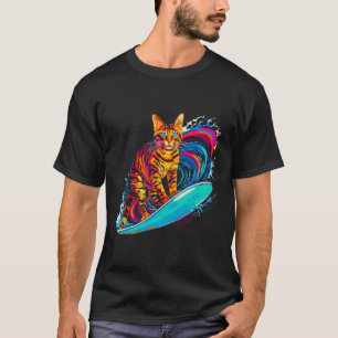 Bengalischer Cat Surfer T-Shirt