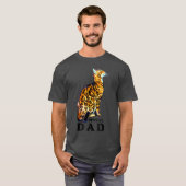 Bengalischer Cat-Vater T-Shirt (Vorne ganz)