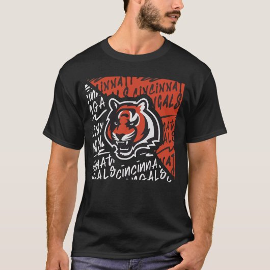 bengalischer Fußballcincinnati T-Shirt (Vorderseite)
