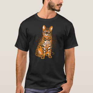 Bengalischer Katzenrücklauf T-Shirt