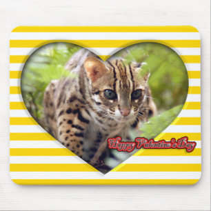 Bengalischer KatzeValentine Mousepad