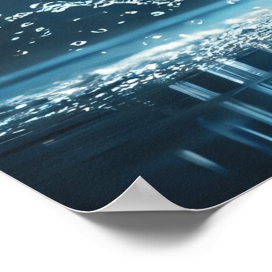 Bengalischer Ocean Dance Poster (Ecke)