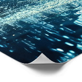 Bengalischer Ozeanschlag Poster (Ecke)