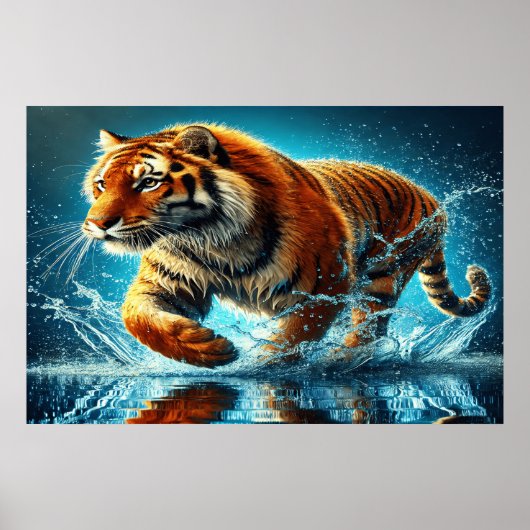 Bengalischer Ozeanschlag Poster (Vorne)