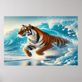 Bengalischer Splash: Ocean Power Poster (Vorne)