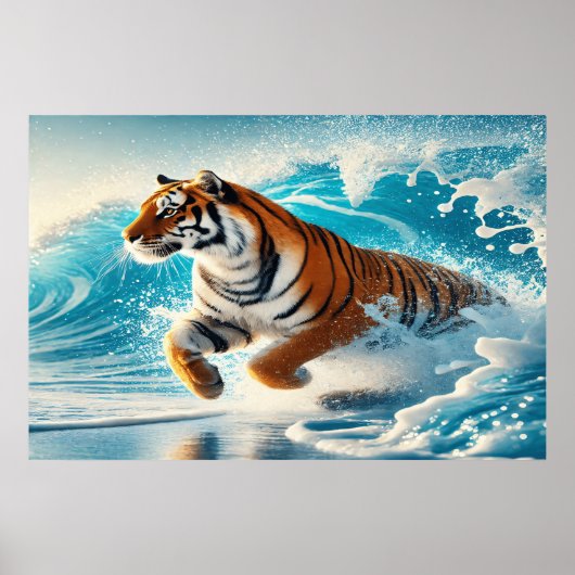 Bengalischer Splash: Ocean Power Poster (Vorne)