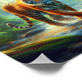 BENGALISCHER TIGER 2 POSTER (Ecke)