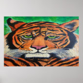 Bengalischer Tiger, der dir ein Poster Zeichne (Vorne)