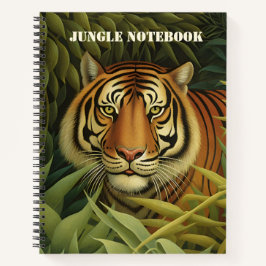 Bengalischer Tiger Digitaler Kunstschimmer Notizblock