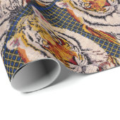 Bengalischer Tiger Geschenkpapier (Rolleneckpunkt)