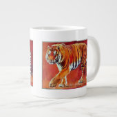 Bengalischer Tiger Jumbo-Tasse (Vorderseite Rechts)