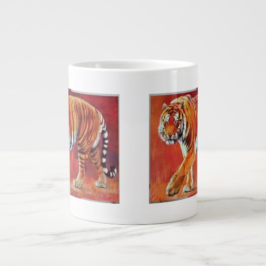 Bengalischer Tiger Jumbo-Tasse (Vorderseite)