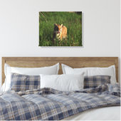 Bengalischer Tiger Leinwanddruck (Insitu (Schlafzimmer))
