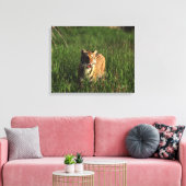 Bengalischer Tiger Leinwanddruck (Insitu (Wohnzimmer))