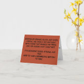 bengalischer Tiger-Rätsel Karte (Gelbe Blume)