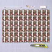 Bengalischer Tiger Weihnachtsmann Seidenpapier (Handwerk)